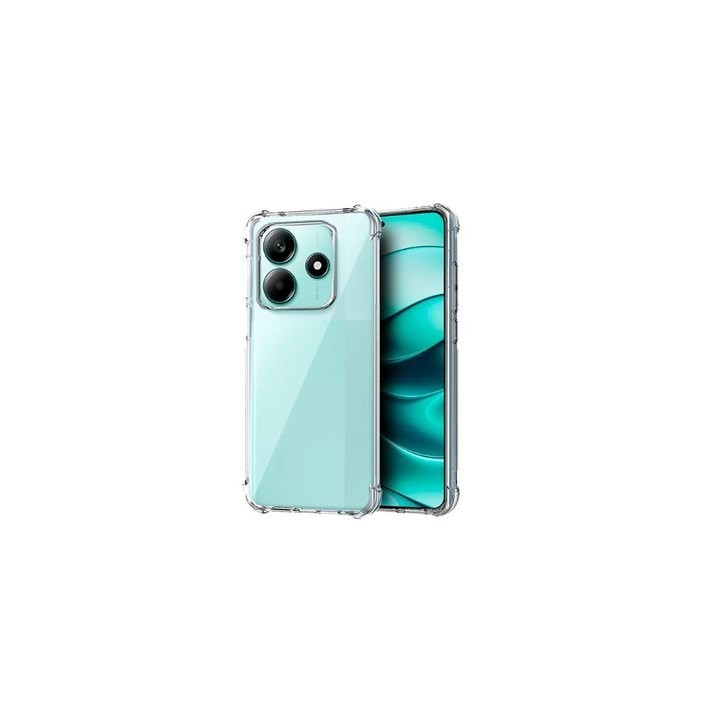 funda cool xiaomi redmi note 14 5g transparente antishock esquinas reforzadas