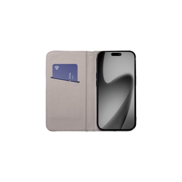 funda cool flip cover  iphone 17 liso burgundy apertura tipo libro