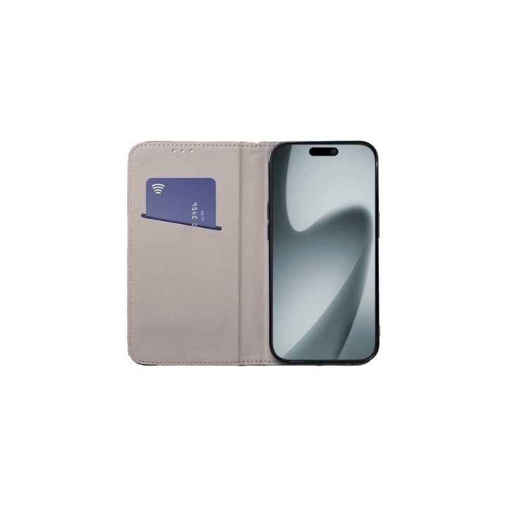 funda cool flip cover  iphone 17 pro liso negro apertura tipo libro