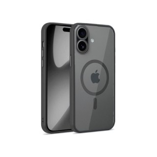 funda cool iphone 17 magnetica borde negro compatible carga magnetica proteccion camara