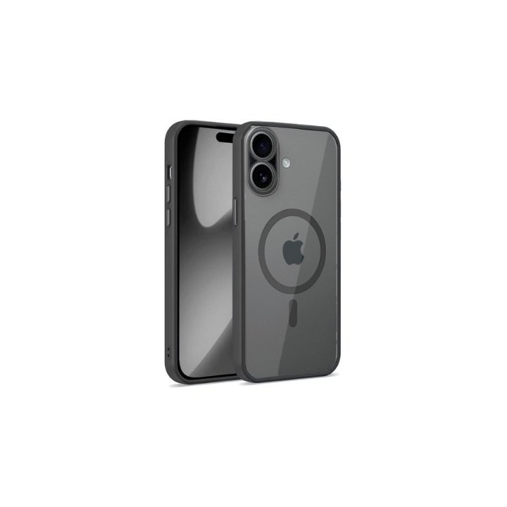 funda cool iphone 17 magnetica borde negro compatible carga magnetica proteccion camara