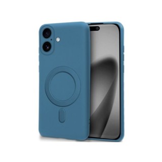 funda cool iphone 17 magnetica cover azul compatible carga magnetica proteccion camara