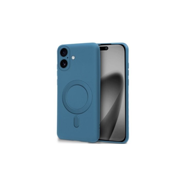funda cool iphone 17 magnetica cover azul compatible carga magnetica proteccion camara