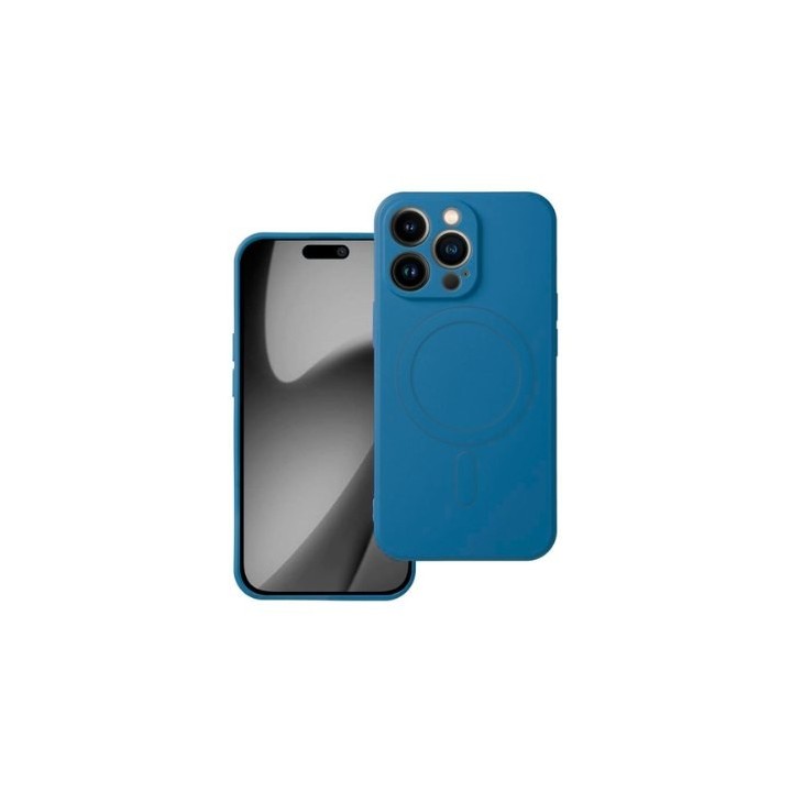 funda cool iphone 17 magnetica cover azul compatible carga magnetica proteccion camara