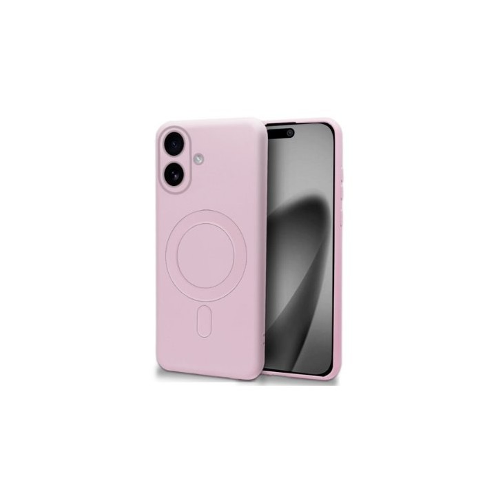 funda cool iphone 17 magnetica cover rosa compatible carga magnetica proteccion camara