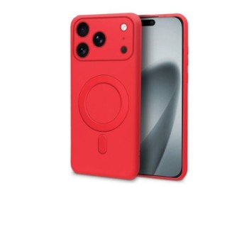 funda cool iphone 17 pro magnetica cover rojo compatible carga magnetica proteccion camara