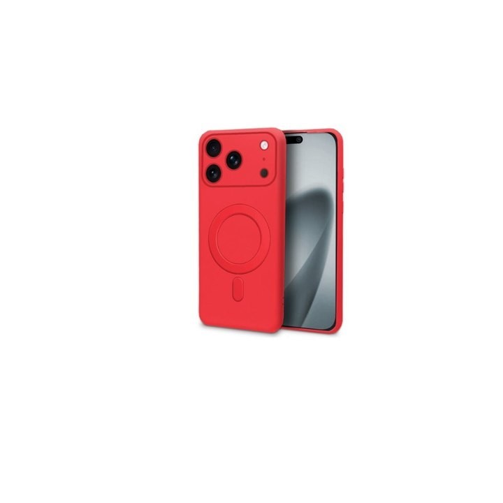 funda cool iphone 17 pro magnetica cover rojo compatible carga magnetica proteccion camara