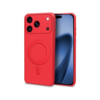 funda cool iphone 17 pro max magnetica cover rojo compatible carga magnetica proteccion camara