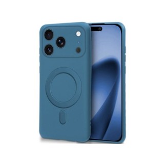 funda cool iphone 17 pro max magnetica cover azul compatible carga magnetica proteccion camara