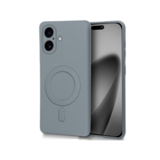 funda cool iphone 17 magnetica cover gris compatible carga magnetica proteccion camara