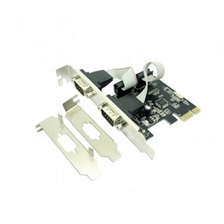 approx apppcie2s tarj. cont. 2 serie pci e lp&hp