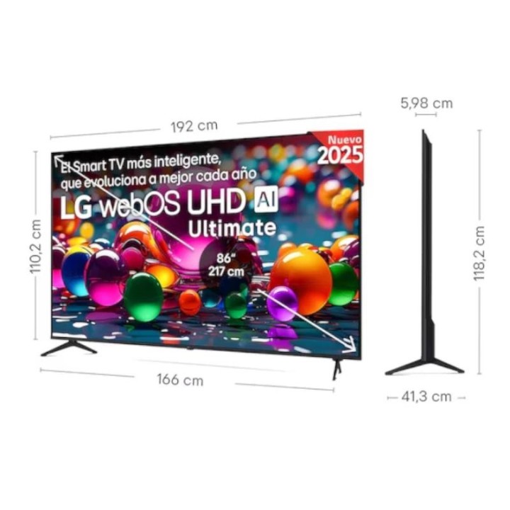 lg led 65ua73006la 65 4k hd smart tv webos direct led hdr10 bluethooth
