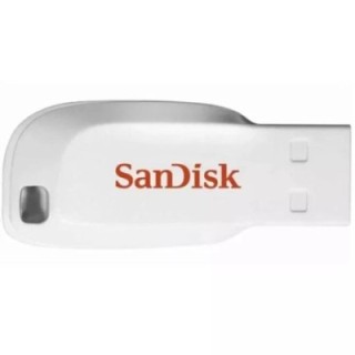 sandisk memoria usb 2.0 sandisk 16gb cruzer blade blanca