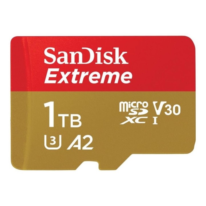 sandisk tarjeta memoria micro secure digital 1tb sandisk extreme clase 10 uhs   i u3 + adaptador