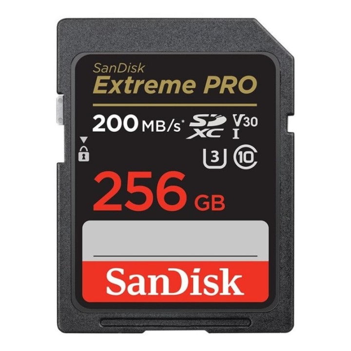 sandisk tarjeta memoria secure digital sdxc 256gb sandisk extreme pro clase 10 uhs   i u3