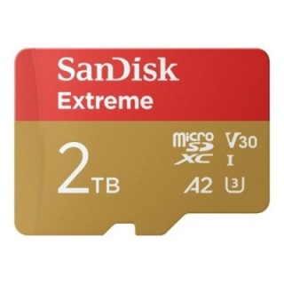 sandisk tarjeta memoria micro secure digital 2tb sandisk extreme clase 10 uhs   i u3 + adaptador