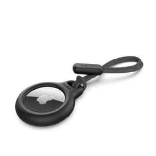 belkin llavero belkin f8w974btblk apple airtag negro con correa