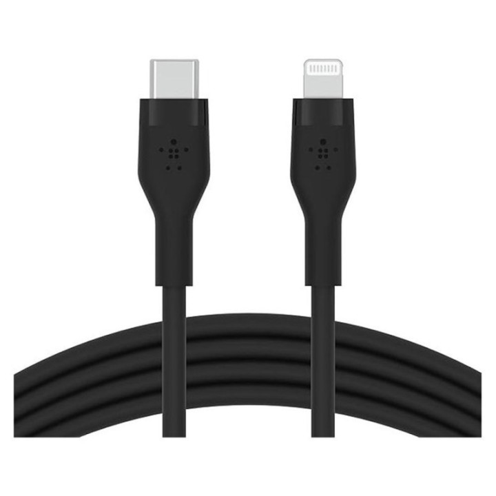belkin cable lightning a usb tipo c belkin 1m    macho   macho    negro