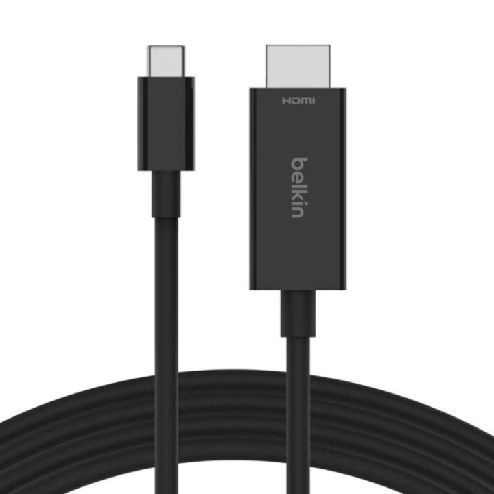 belkin cable usb tipo c a hdmi belkin 2m    macho   macho    negro