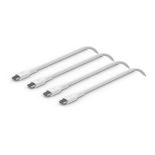 belkin cable usb tipo c belkin 1m    macho   macho    blanco 2 unidades