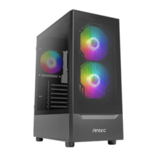 caja gaming antec nx410 atx 2xusb2.0 1xusb3.0 sin fuente neg rgb