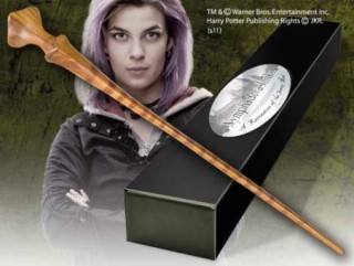 the noble collection replica the noble collection harry potter nymphadora tonks varita con caja y pl