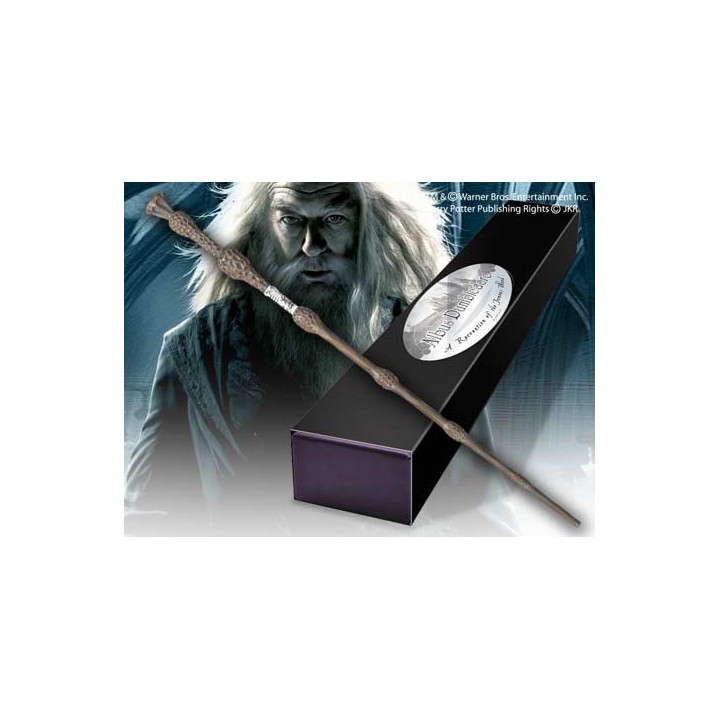 the noble collection replica the noble collection harry potter albus dumbledore varita con caja y pl