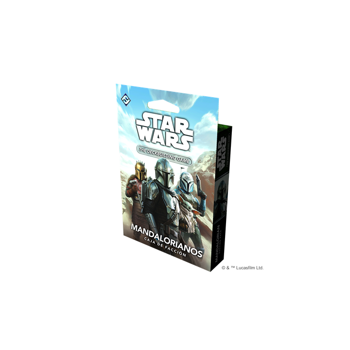 juegos caja star wars  deckbuilding game mandalorianos