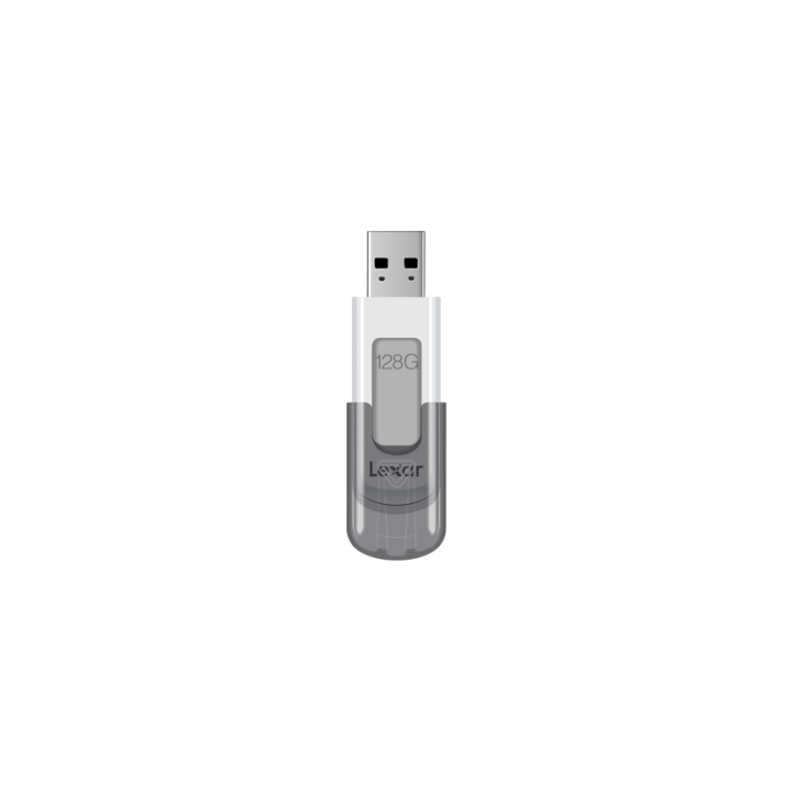 lexar lexar jumpdrive v100 unidad flash usb 128 gb usb tipo a 3.2 gen 1  3.1 gen 1  gris, blanco