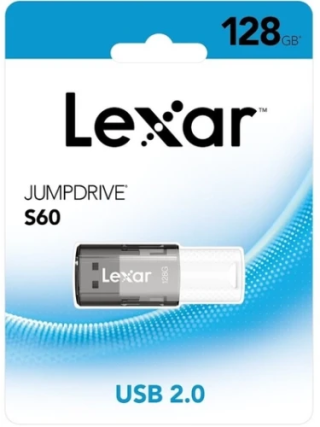 lexar lexar 128gb jumpdrive s60 usb 2.0 flash drive