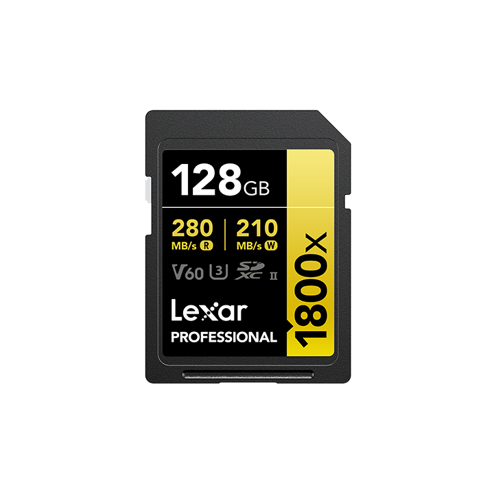 lexar lexar professional 1800x 128 gb sdxc uhs ii clase 10
