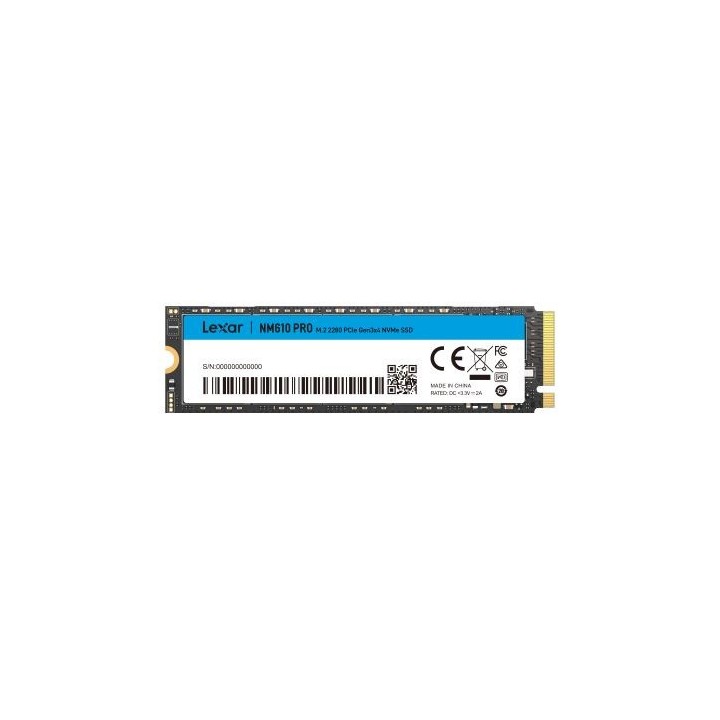 lexar disco duro interno solido ssd lexar nm610pro 500gb nvme gen3