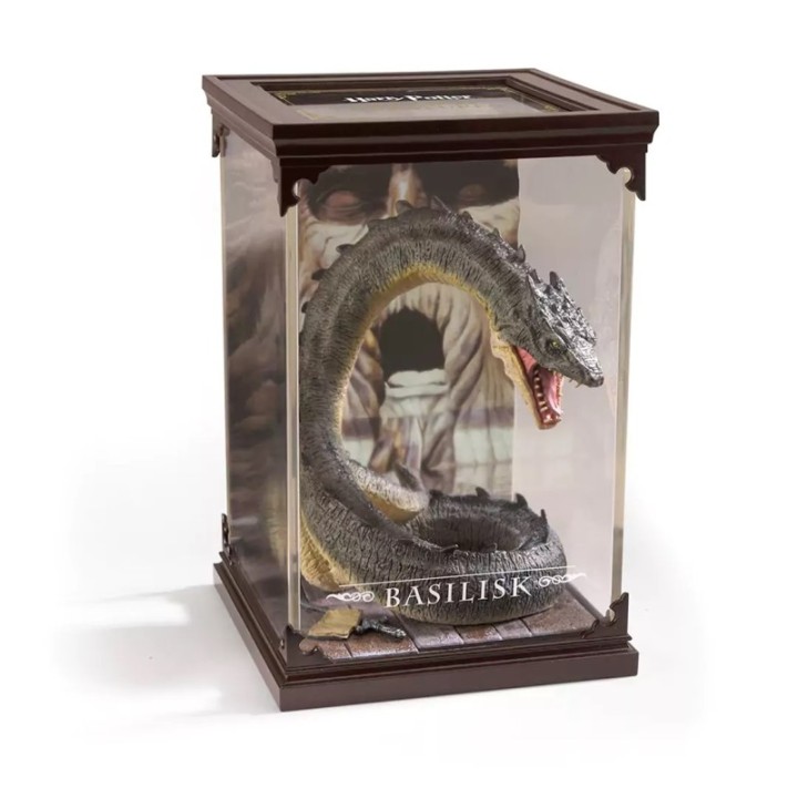 the noble collection figura the noble collection harry potter criaturas magicas basilisco