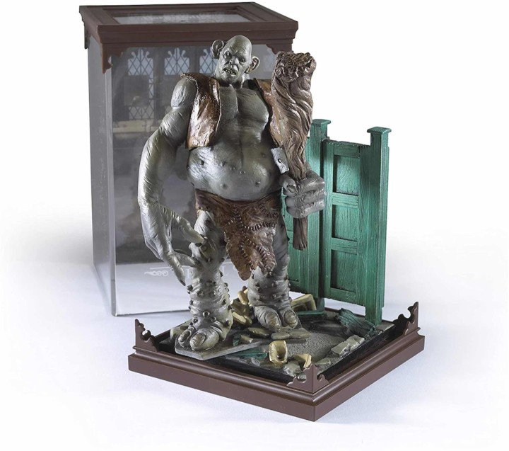 the noble collection figura the noble collection harry potter criaturas magicas troll