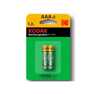 kodak blister pilas kodak recargables ni   mh aaa lr3 1000 mah    blister 2 pilas