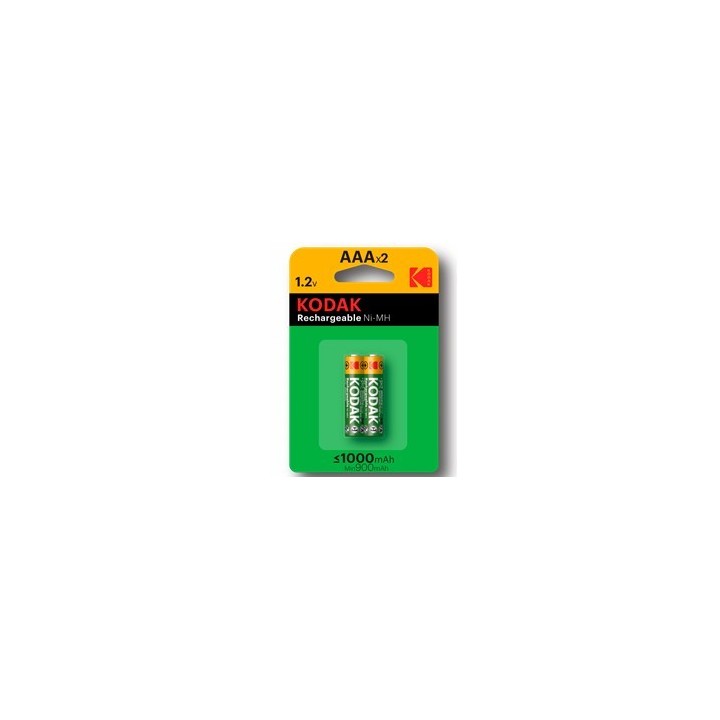 kodak blister pilas kodak recargables ni   mh aaa lr3 1000 mah    blister 2 pilas
