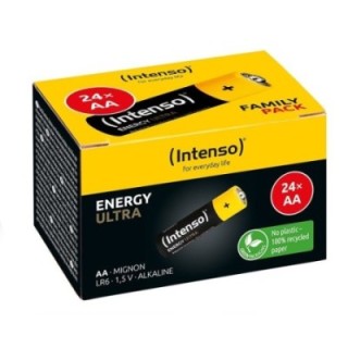 intenso pack de pilas alcalinas intenso energy ultra aa lr06 24 unidades