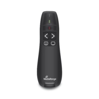 puntero profesional mediarange wireless black laser 5 botones