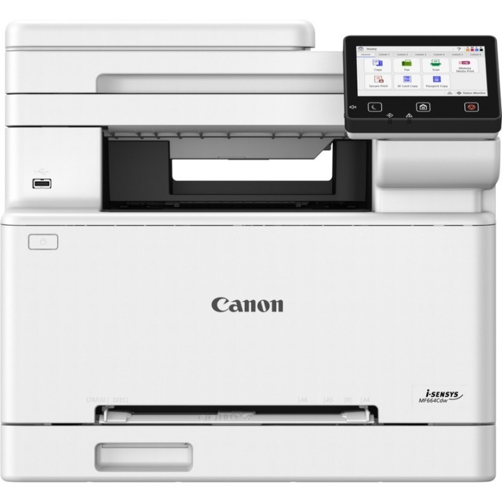 canon multifuncion canon mf664cdw laser color i   sensys a4    25ppm    red    wifi    duplex impres