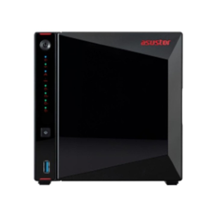 asustor expansor de alamcenamiento nas asustor as5004u ssd usb   c negro 2.5   3.5