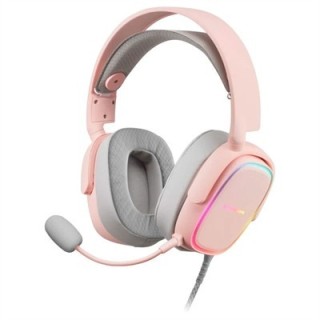 mars gaming auriculares mars gaming mhaxp pink jack 3.5mm + usb con microfono compatible con windows
