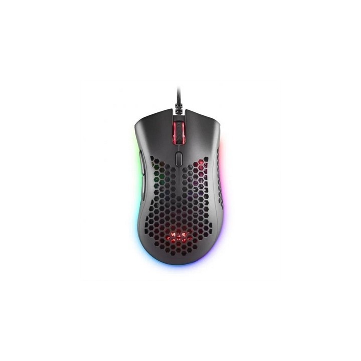 mars gaming mouse raton mars gaming optico usb 7 botones 32000ppp rgb negro