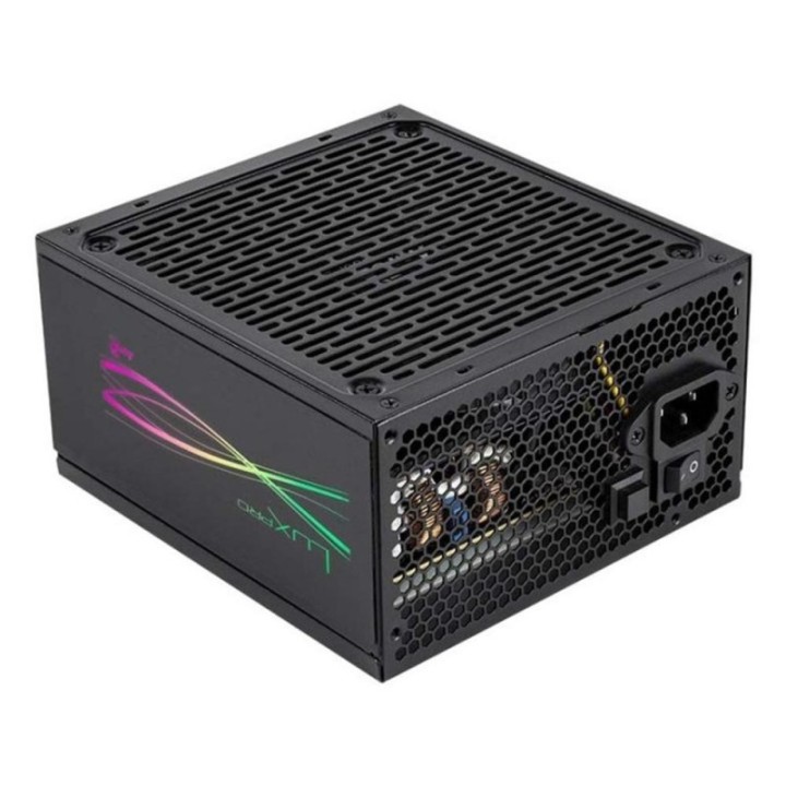 aerocool fuente alimentacion aerocool lux pro rgb gaming atx 850w