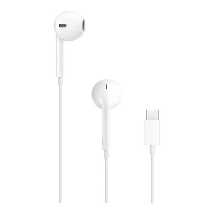 apple auriculares apple earpods usb tipo c blanco