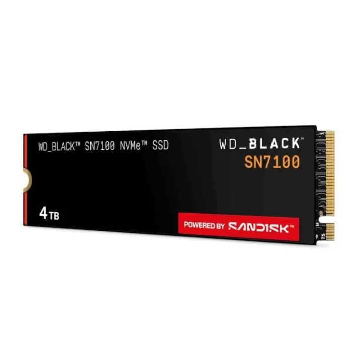 wd black sn7100 ssd 4tb pcie gen4x4 7250mb s