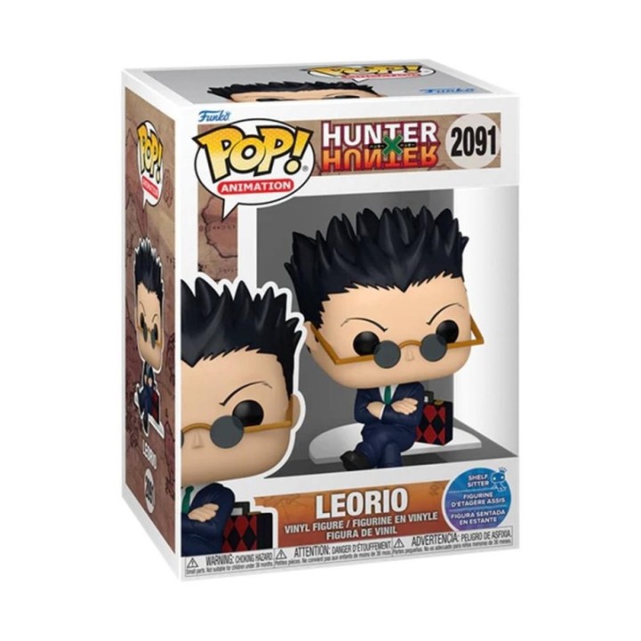 funko funko pop animacion hunter x hunter leorio shelf sitter