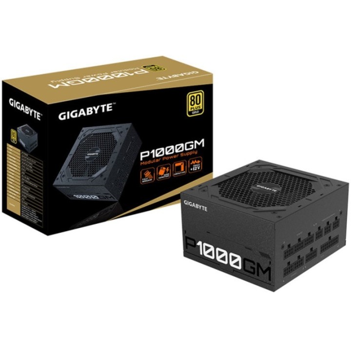 gigabyte fuente alimentacion gigabyte gp   p1000gm atx 1000w 80+ gold modular