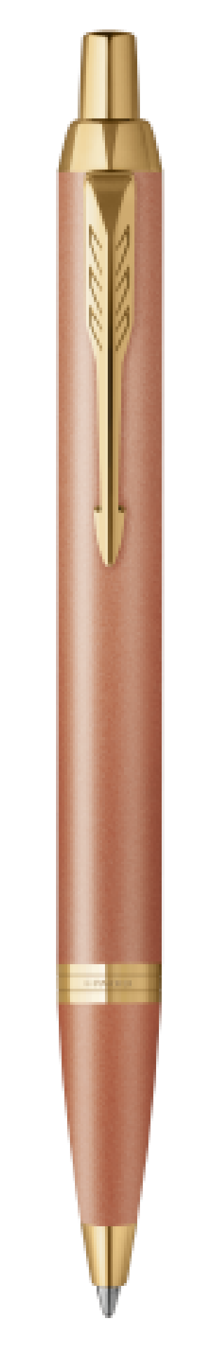 parker boligrafo roller acabado naranja punta media + estuche regalo parker 2203902