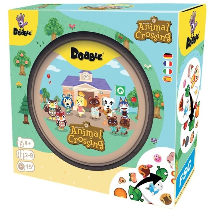 juegos juego de mesa dobble animal crossing