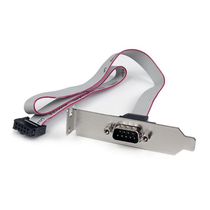 startechcom adaptador startech header cabezal bracket serie serial rs232 a idc placa base perfil baj